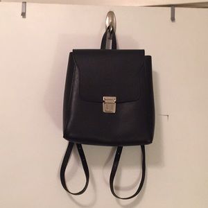 Brandy Melville Black Mini Backpack